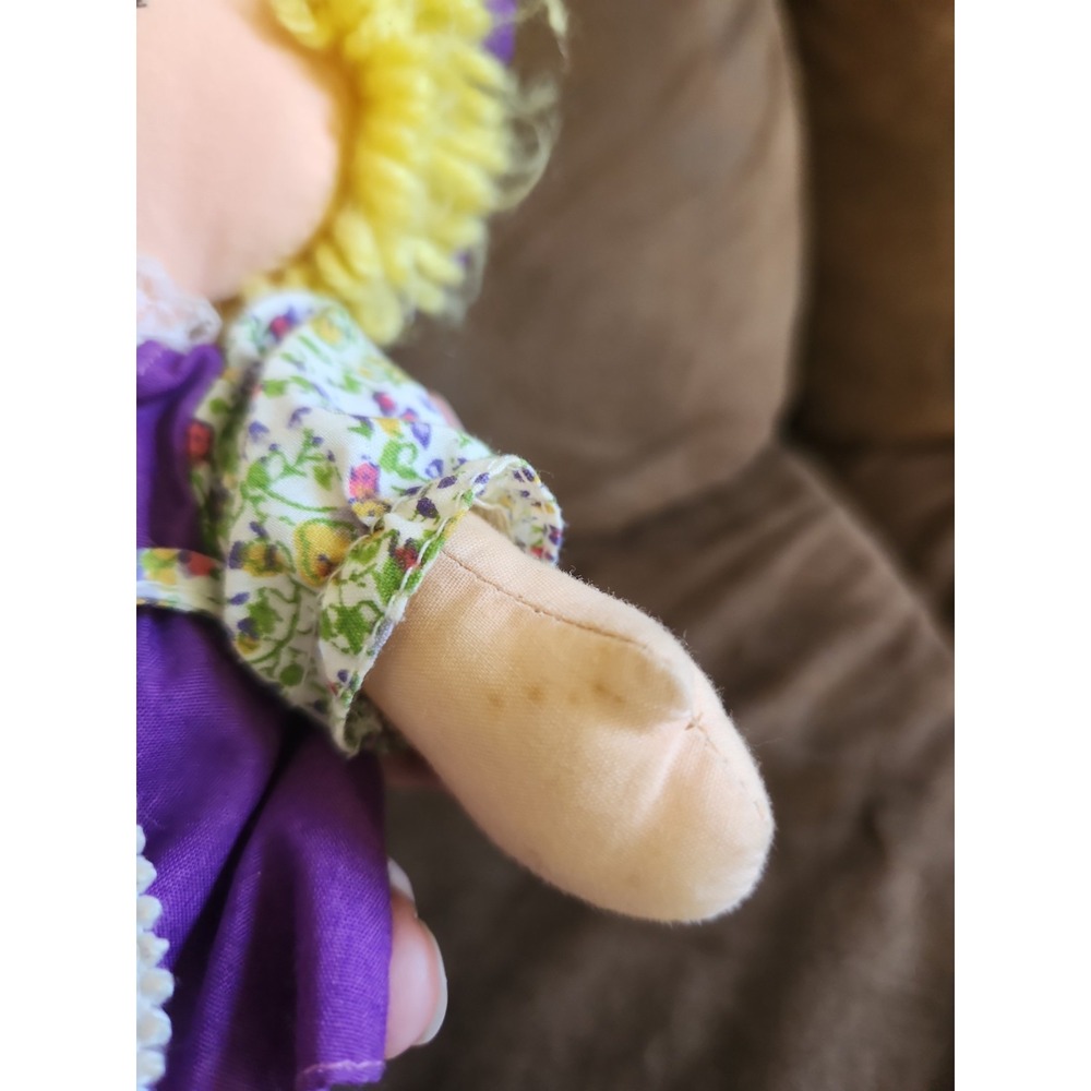 Vintage 1980 AmToy American Greeting Peanut Butter Jelly Soft Rag Dolls Set Read - Picture 11 of 16
